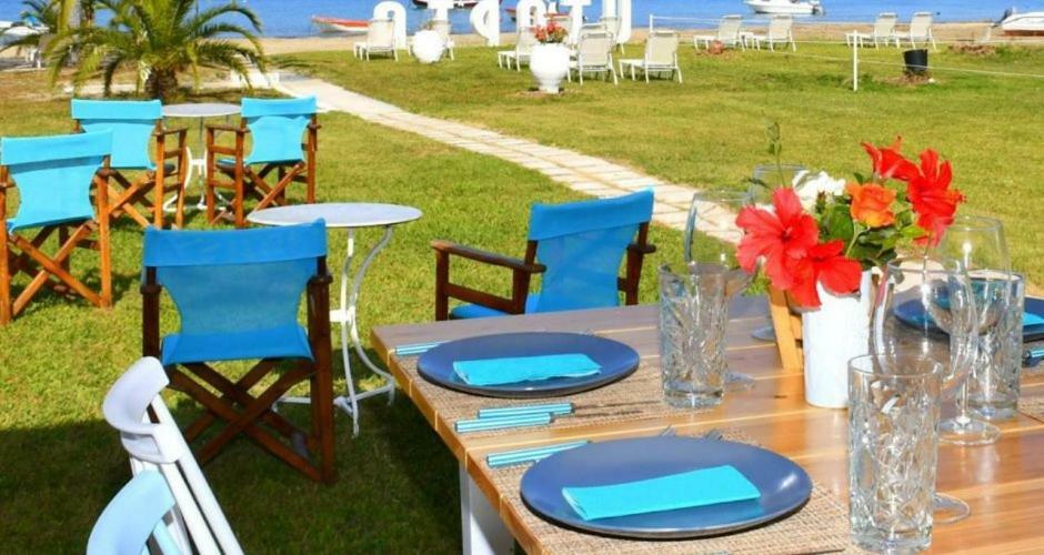 Umbrella Beach Apartments Kavos Ngoại thất bức ảnh